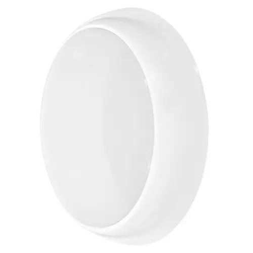 [431125-M3-MW] Rutland Bulkhead 12W/16W/18W 3CCT IP65 White Emergency & Microwave Step-Dim Plug & Play