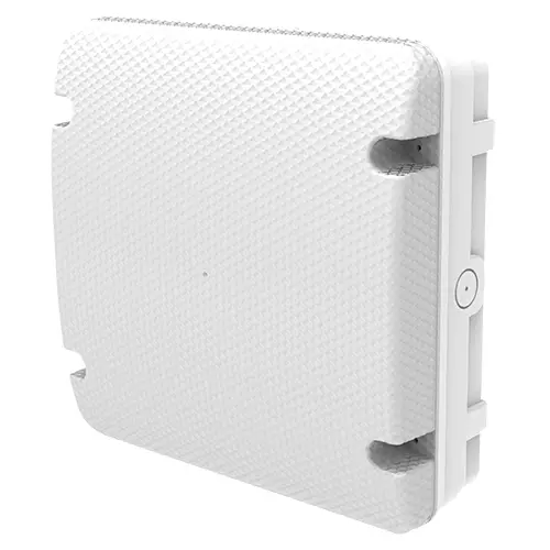 [431126-WH-E3] Pebley Utility Square Bulkhead 12W/16W/18W 3CCT White Plug & Play IP65 E-SEL3 Emergency